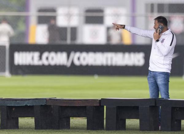 Augusto Melo, presidente do Corinthians.(Imagem:Rodrigo Coca/Agência Corinthians)