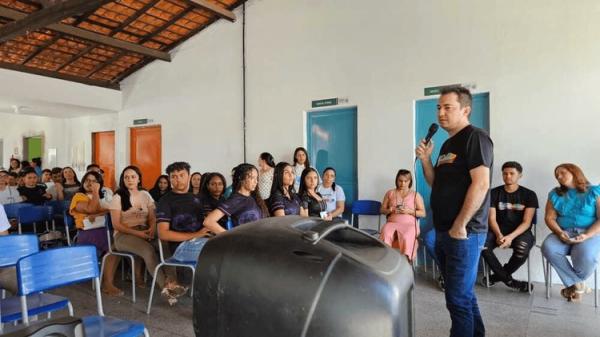 Equipe Seduckathon de Pio IX realiza visitas a escolas para promover intercâmbio educacional(Imagem:Divulgação)