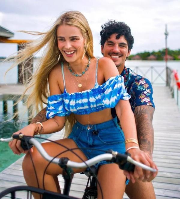 Yasmin Brunet e Gabriel Medina(Imagem:Reprodução/Instagram)