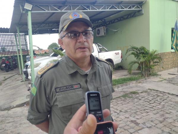 Tenente-Coronel Gilson Leite(Imagem:FlorianoNews)