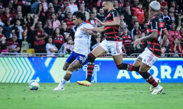 Flamengo x Cruzeiro(Imagem:GUSTAVO ALEIXO/CRUZEIRO/DIREITOS RESERVADOS)