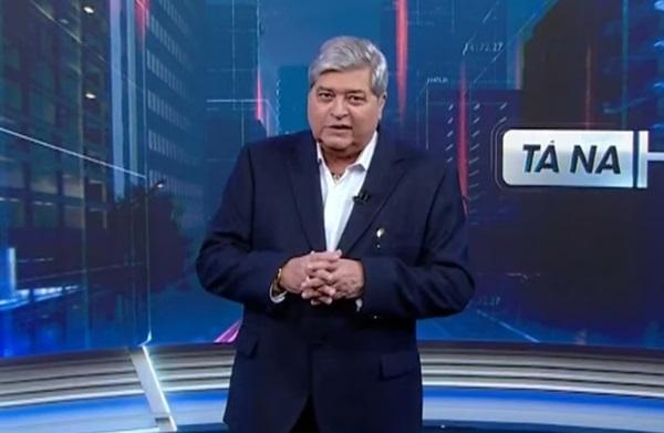 O apresentador José Luiz Datena anunciou afastamento do Tá Na Hora e rebateu comentários de demissão(Imagem:Divulgação)