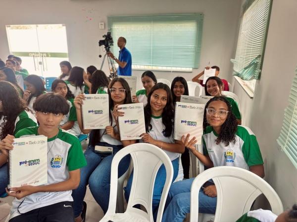 Esquenta Enem: estudantes de Ribeiro Gonçalves participam de revisão de conteúdos.(Imagem:Divulgação)