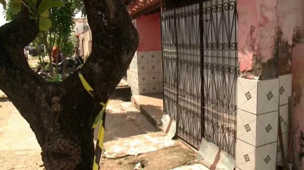 Dona de casa é assassinada e mãe, irmã e filho têm corpos queimados em Altos (PI).(Imagem:Reprodução/Tv Clube)