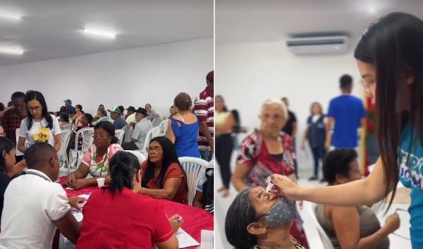  Prefeitura de Barão de Grajaú realiza mutirão de glaucoma e beneficia mais de 300 pessoas.(Imagem:Reprodução/Instagram)