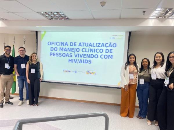 CTA de Floriano participa de oficina sobre manejo clínico de HIV/AIDS em Brasília.(Imagem:Secom)