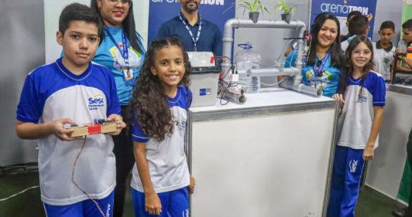 Alunos do Sesc Centro Educacional de Teresina participam de festival de tecnologia e empreendedorismo.(Imagem:Divulgação)