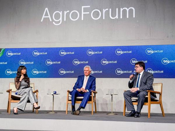 Governador no BTG Pactual AgroForum 2024(Imagem:Divulgação)