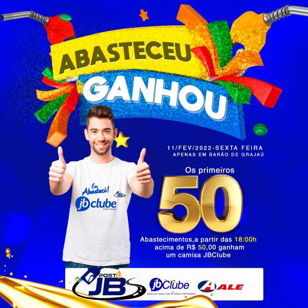 Confira a promoção desta sexta (11) do posto JBS em Barão de Grajaú(Imagem:Divulgação)