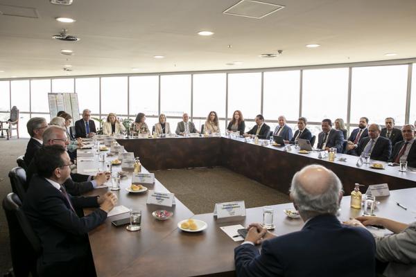 Reunião da presidente do TSE com os Presidentes dos TREs.(Imagem:Luiz Roberto/TSE)