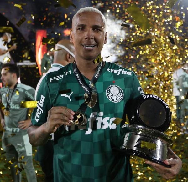 Deyverson, ex-atacante do Palmeiras.(Imagem: Cesar Greco/Palmeiras)