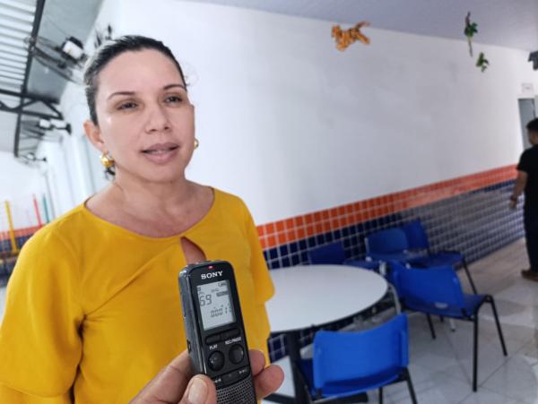 Secretária de Educação Kamilla Amilanny(Imagem:Floriano News)