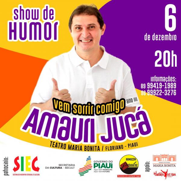 Amauri Jucá apresenta show especial 