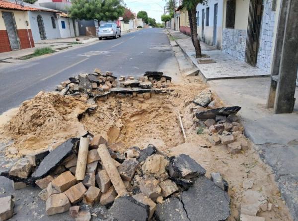 Infraestrutura: Programa Tapa-buracos chega a mais de vinte ruas de Floriano na última quinzena(Imagem:Secom)