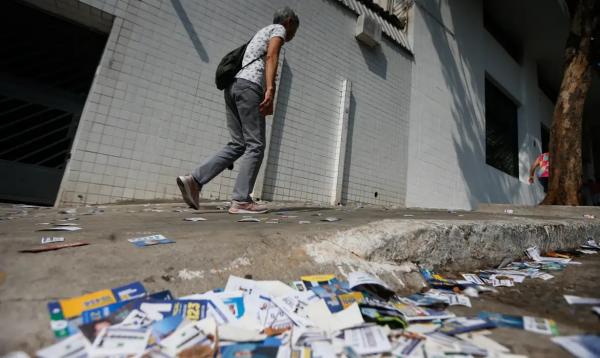 Primeiro turno teve 515 prisões por crimes eleitorais.(Imagem:PAULO PINTO/AGENCIA BRASIL)