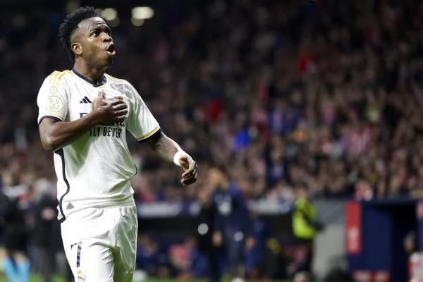 Real Madrid, de Vinicius Junior, tem o elenco mais valioso do mundo.(Imagem:Getty Images)