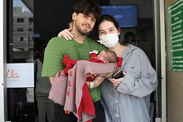 Zé Felipe, José Leonardo e Virginia(Imagem:Cristiano Borges/AgNews)