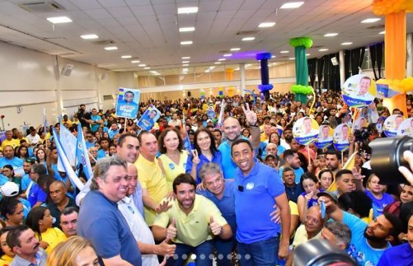 Convenção municipal homologa candidatura de Antônio Reis e Joab Curvina para Prefeitura de Floriano.(Imagem:Reprodução/Instagram)