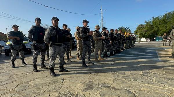 Polícia Militar mobiliza 150 agentes para operação no litoral do Piauí.(Imagem:Polícia Militar)