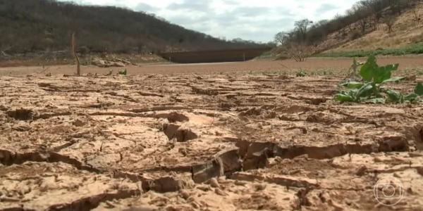 Quase metade do estado do Piauí está em alerta por causa da seca.(Imagem:Reprodução)