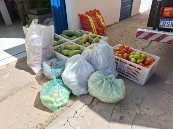 Escolas da Rede Municipal de Floriano são reabastecidas com produtos da alimentação escolar(Imagem:Secom)