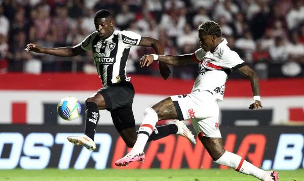 Botafogo e São Paulo começam a disputar vaga na semi da Libertadores.(Imagem:Vítor Silva/Botafogo/Direitos reservado)