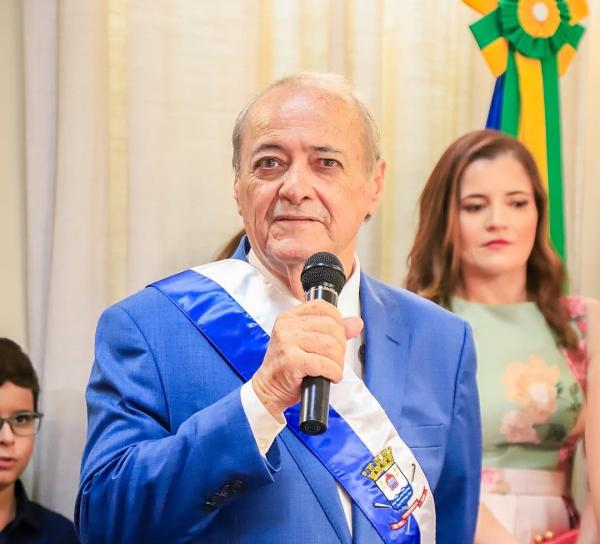 Prefeito de Teresina, Silvio Mendes.(Imagem:Ascom/ Prefeitura de Teresina)