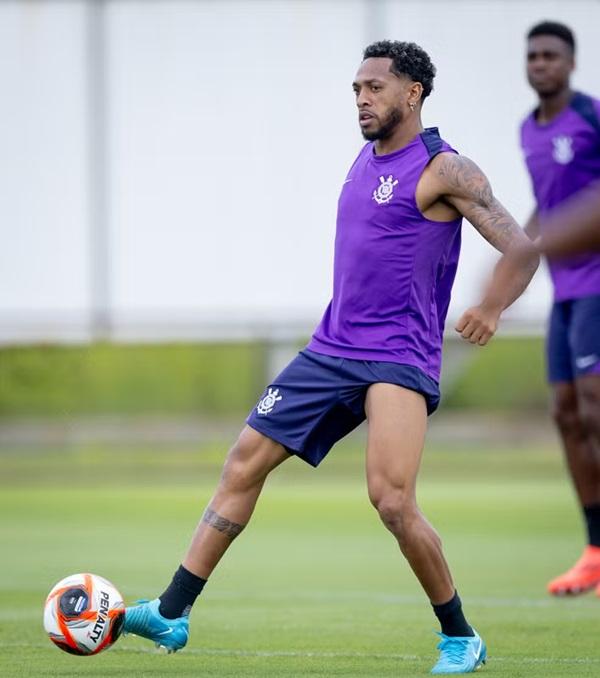 José Martínez briga por vaga entre os titulares do Corinthians(Imagem: Rodrigo Coca/ Agência Corinthians)