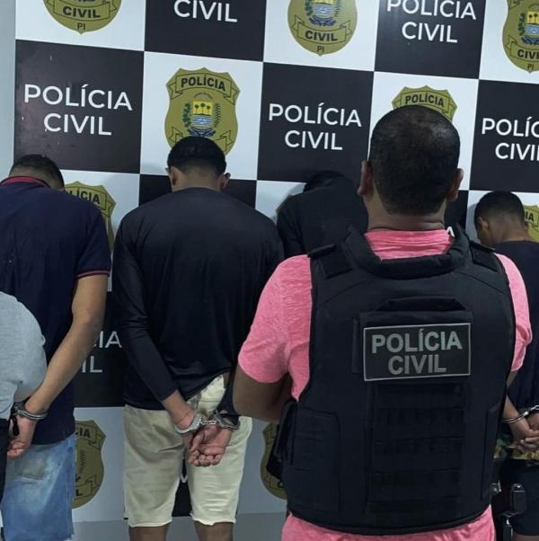 Operação conjunta em Floriano resulta em sete prisões e apreensão de armas de fogo(Imagem:Reprodução/Instagram)