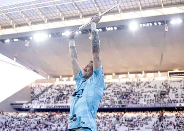 Cássio é homenageado pelo Corinthians pelos seus 700 jogos no clube.(Imagem:Rodrigo Coca/Agência Corinthians)