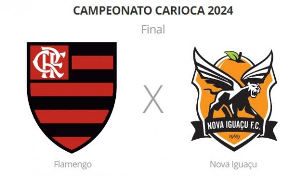 Flamengo x Nova Iguaçu(Imagem:Reprodução)