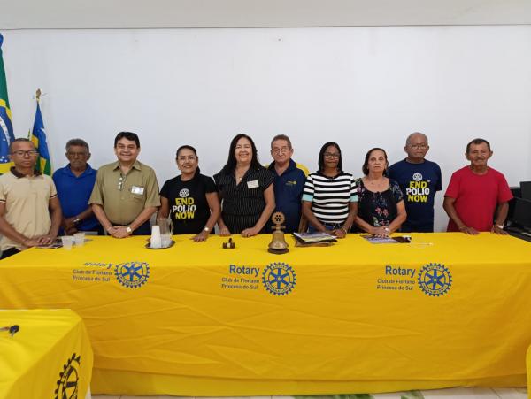 Rotary Princesa do Sul realiza segunda reunião pós-recesso com foco em projetos e solidariedade.(Imagem:Floriano News)