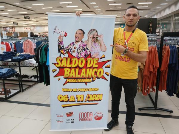 Saldo de Balanço no Moda Paraíba: Aproveite descontos de Até 60%.(Imagem:FlorianoNews)