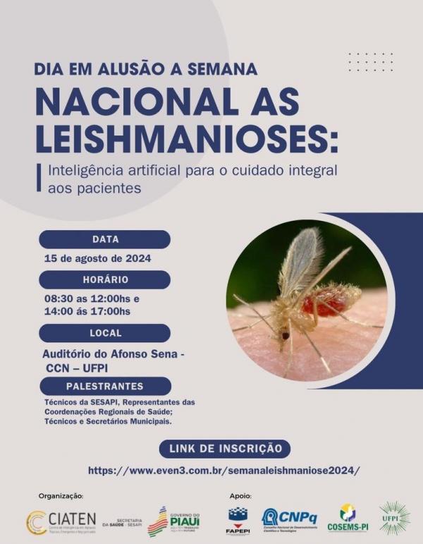 O evento será realizado nesta quinta-feira (15), no auditório do Centro de Ciências da Natureza (CCN) da Universidade Federal do Piauí (UFPI).(Imagem:Divulgação)