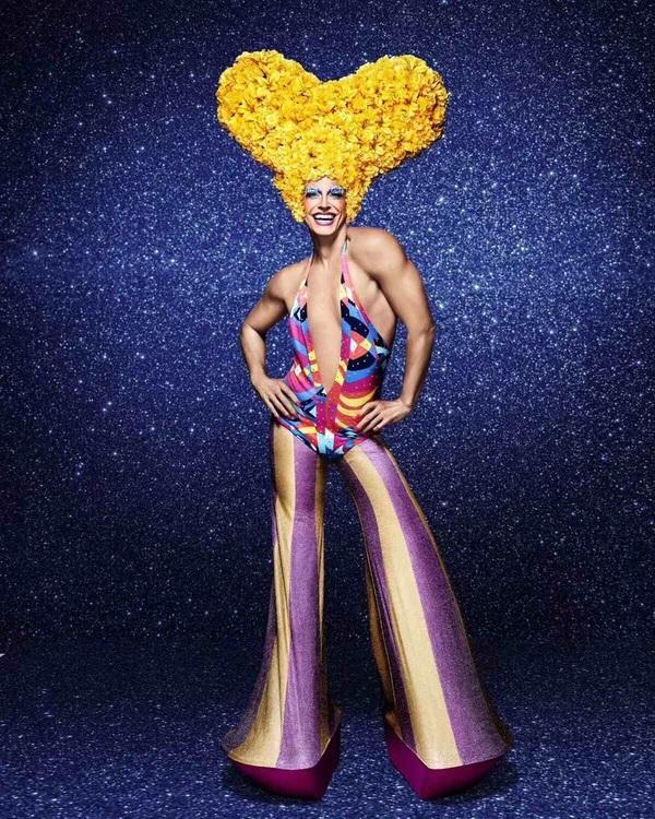 Reynaldo Gianecchini posa caracterizado de drag para participar do musical Priscilla, a rainha do Deserto(Imagem:Divulgação)