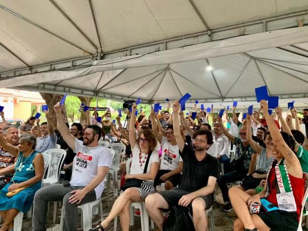 Professores das universidades federais do Ceará seguem em greve após recusarem propostas do governo.(Imagem:ADUFC/Reprodução)