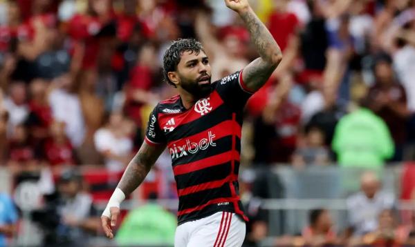 Decisivo, Gabigol marcou duas vezes para delírio dos rubro-negros(Imagem:Reuters/Sergio Moraes/Direitos Reservados)