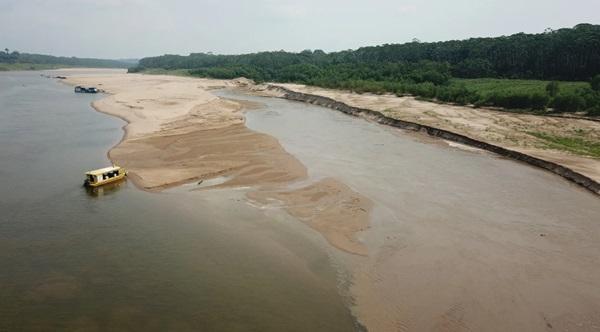 Seca em Pauini, cidade do Amazonas, em setembro de 2024.(Imagem:Defesa Civil Pauini)