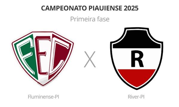 Fluminense-PI x River-PI(Imagem:Reprodução)