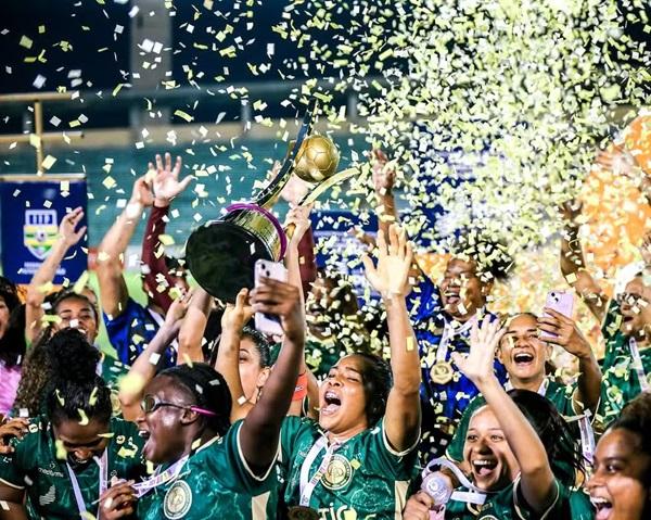 Atlético-PI x Tiradentes-PI, Campeonato Piauiense feminino 2024, Atlético-PI campeão.(Imagem:Divulgação/Atlético-PI)