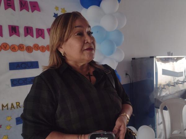 Marisol Simplício, Secretaria Municipal de Educação.(Imagem:FlorianoNews)