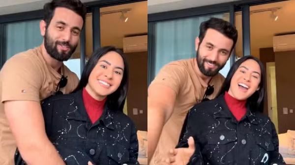 Matteus e Isabelle Nogueira dividem momentos nas redes sociais.(Imagem:Reprodução/Instagram)