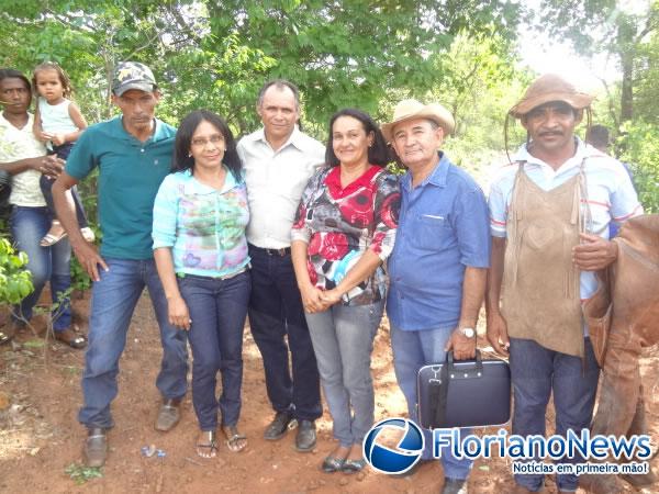 Festa do vaqueiro re&uacute;ne um grande p&uacute;blico no Povoado Amolar.(Imagem:FlorianoNews)