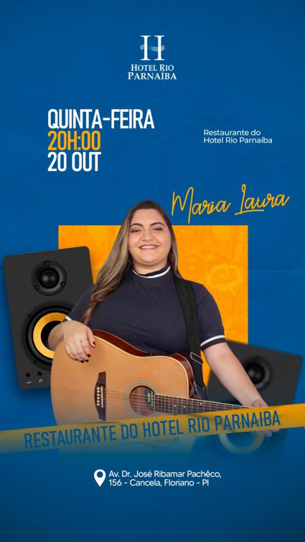 Cantora Maria Laura se apresenta nesta quinta (20), em Floriano(Imagem:Divulga&ccedil;&atilde;o)