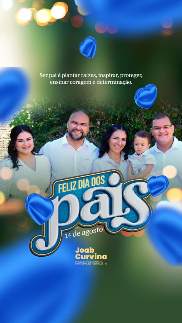 Mensagem do vereador Joab Curvina aos pais