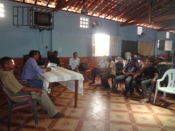 Sindicato Rural promoveu reuni&atilde;o com palheiros da regi&atilde;o de Floriano(Imagem:FlorianoNews)
