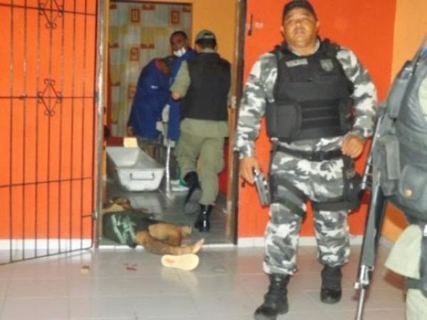 Homem é morto com 4 tiros a queima roupa.(Imagem:180graus)