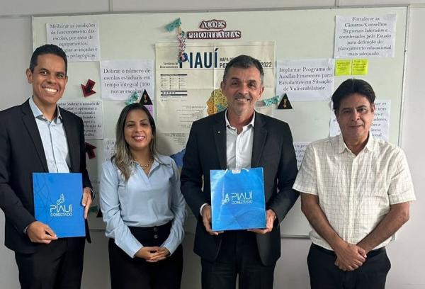 Seduc discute oferta de cursos em parceria com o Piauí Conectado