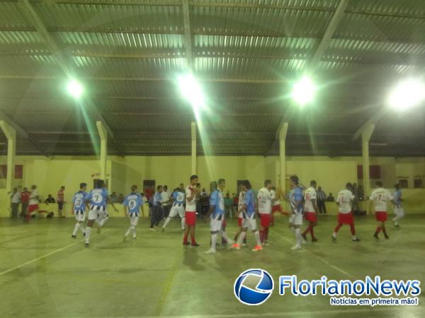 Emoção marcou a final do Campeonato Baronense de Futsal.(Imagem:FlorianoNews)