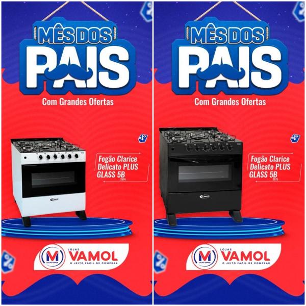 Loja Vamol em Floriano oferece promo&ccedil;&otilde;es para o Dia dos Pais e al&iacute;vio no calor do 